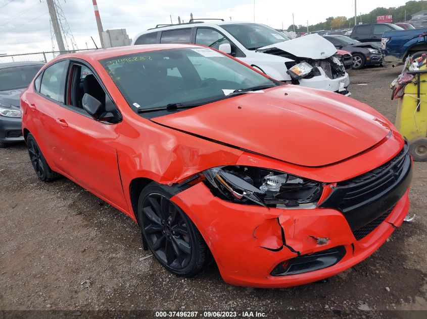 2016 DODGE DART SXT SPORT BLACKTOP - 1C3CDFFA9GD803482