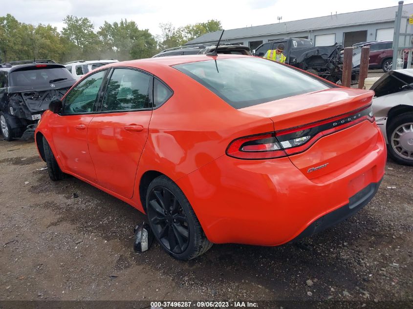 2016 DODGE DART SXT SPORT BLACKTOP - 1C3CDFFA9GD803482