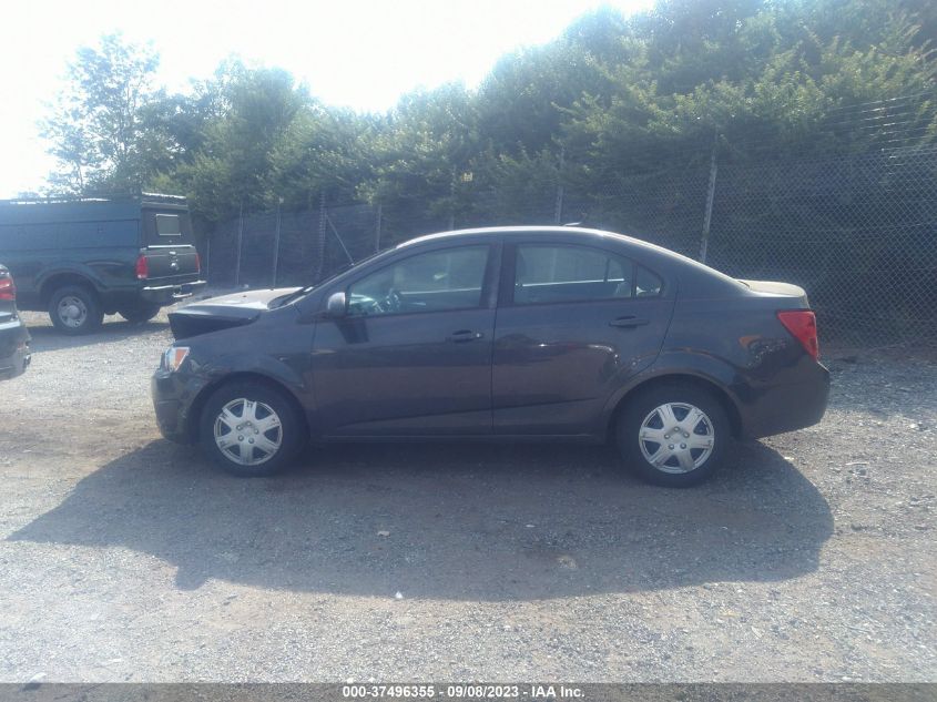 2014 CHEVROLET SONIC LS - 1G1JA5SG4E4183291