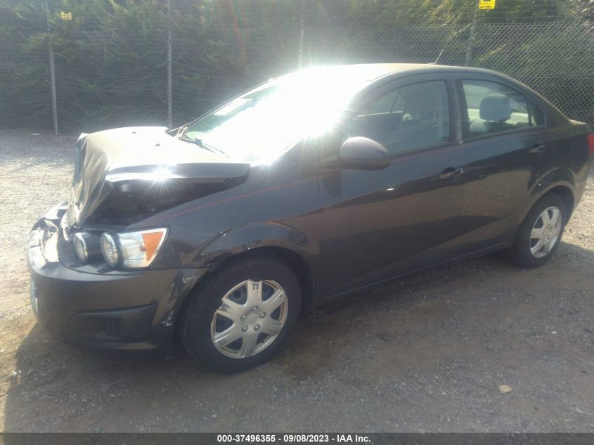 2014 CHEVROLET SONIC LS - 1G1JA5SG4E4183291