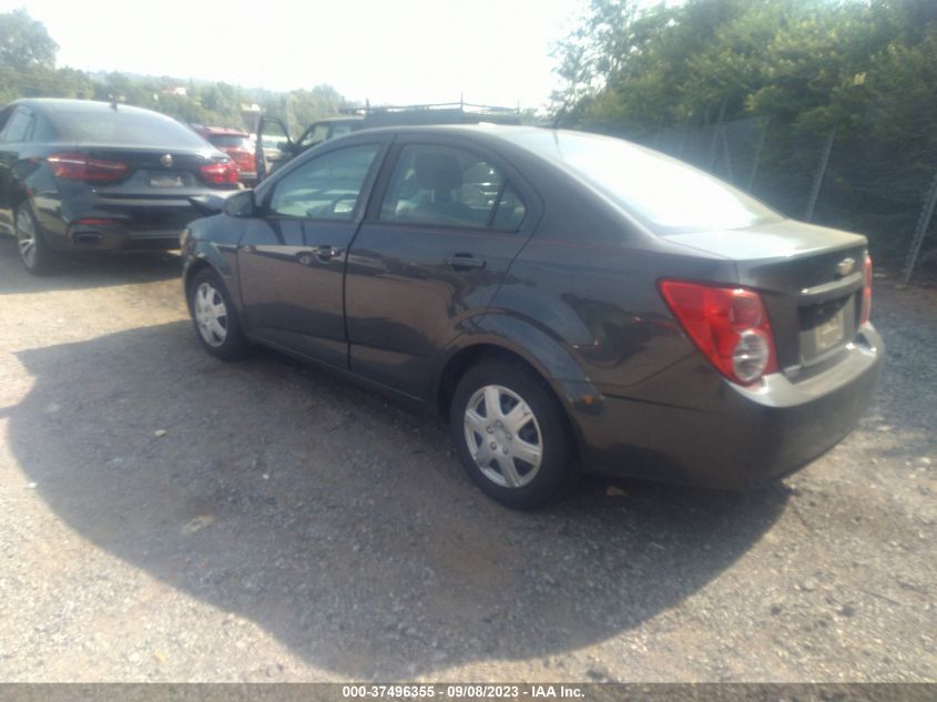 2014 CHEVROLET SONIC LS - 1G1JA5SG4E4183291