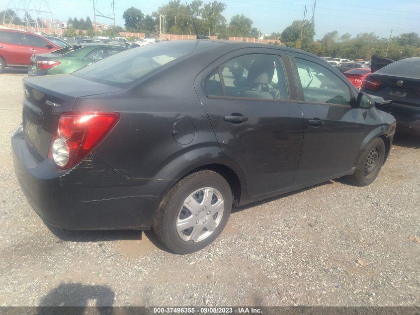 2014 CHEVROLET SONIC LS - 1G1JA5SG4E4183291