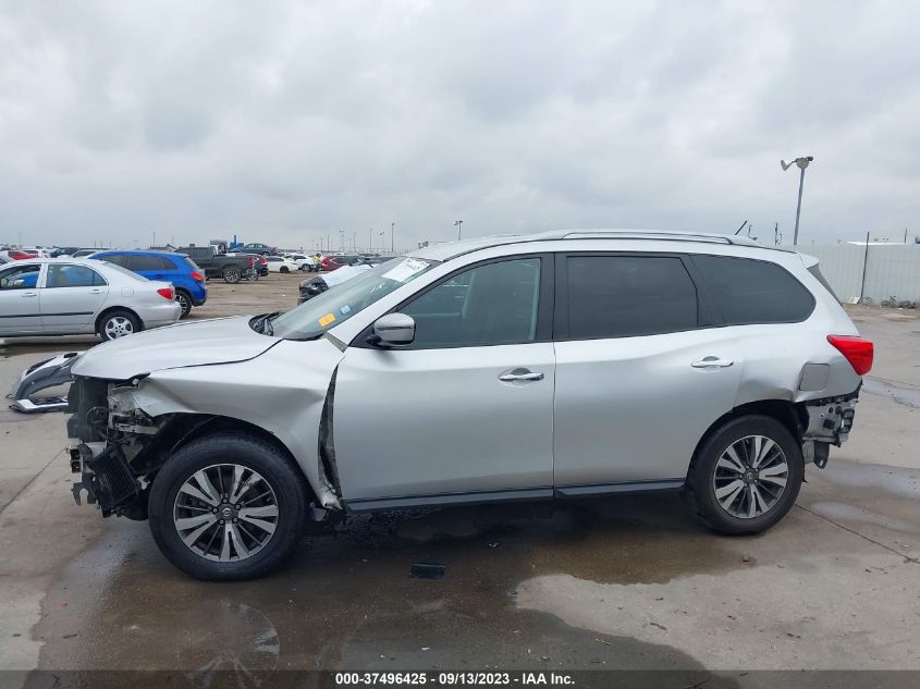 2017 NISSAN PATHFINDER SV - 5N1DR2MN3HC679633