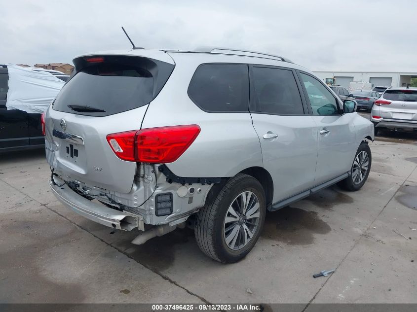 2017 NISSAN PATHFINDER SV - 5N1DR2MN3HC679633