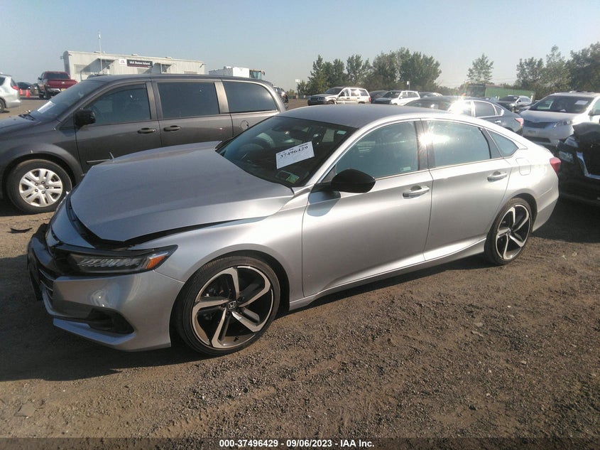 VIN 1HGCV1F46MA027669 2021 HONDA ACCORD SEDAN SPORT SE