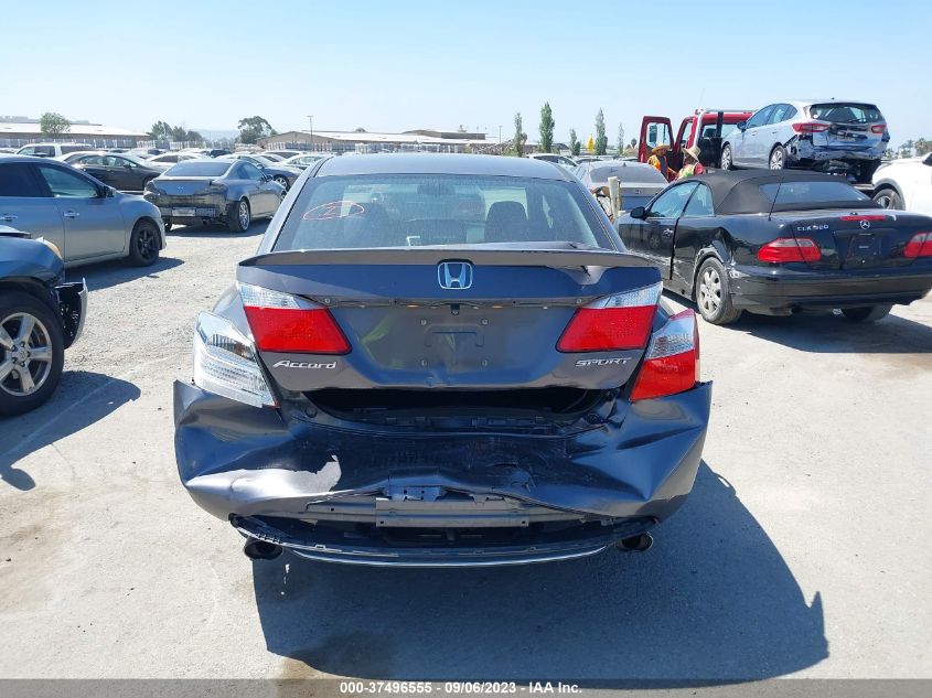 2014 HONDA ACCORD SEDAN SPORT - 1HGCR2F56EA287588