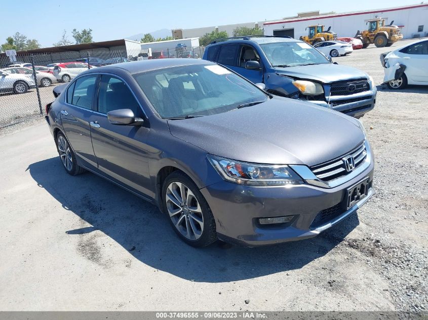 2014 HONDA ACCORD SEDAN SPORT - 1HGCR2F56EA287588