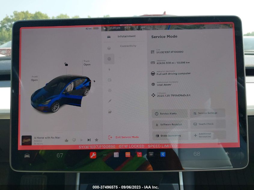 2018 TESLA MODEL 3 LONG RANGE - 5YJ3E1EB7JF100890