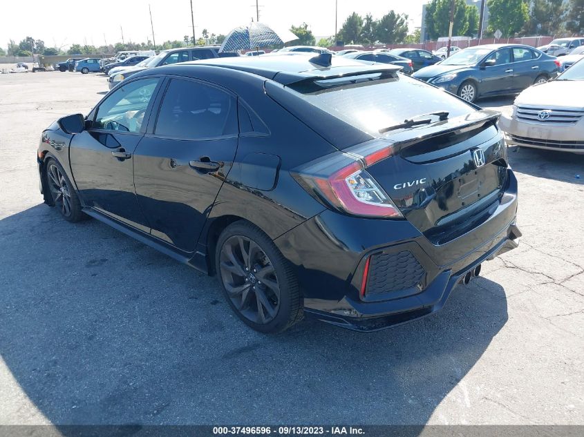 SHHFK7H41KU400883 Honda Civic Hatchback SPORT 3