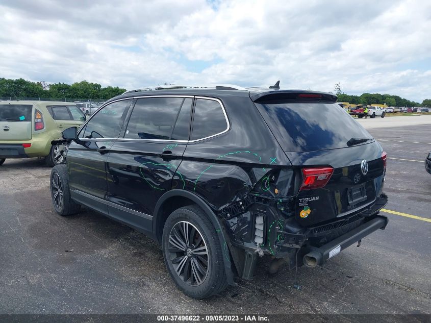 2018 VOLKSWAGEN TIGUAN SEL/SE - 3VV2B7AX1JM176028