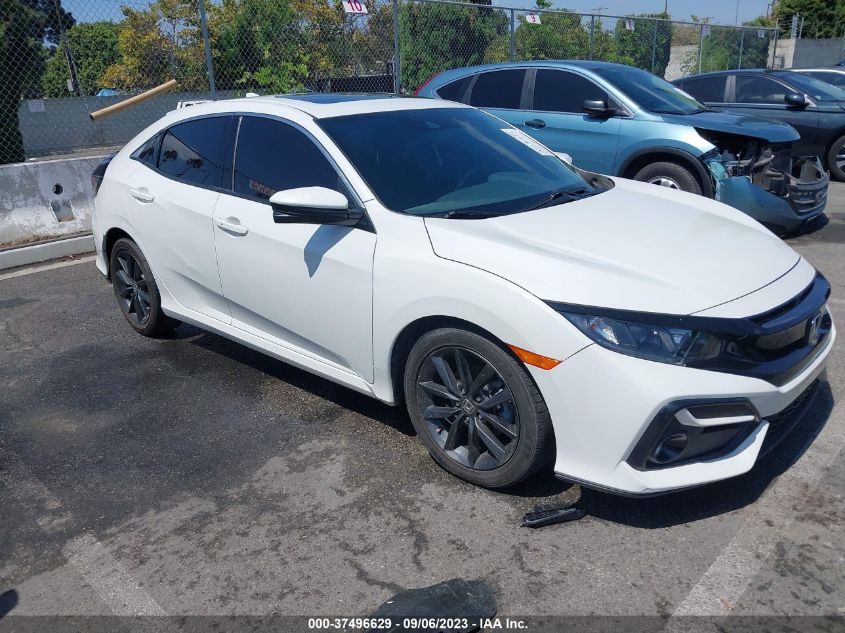 2020 HONDA CIVIC HATCHBACK EX - SHHFK7H66LU401630
