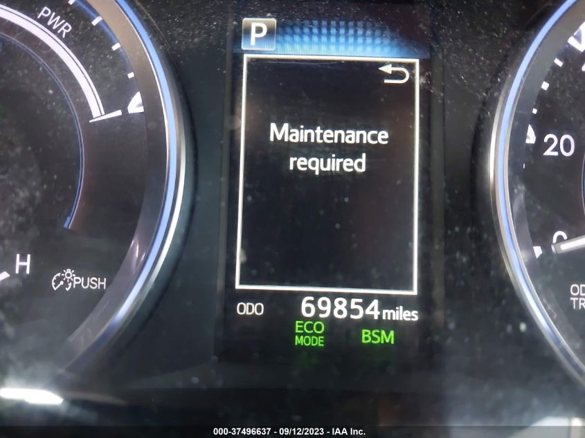 2018 TOYOTA HIGHLANDER HYBRID LIMITED 5TDDGRFH1JS037037