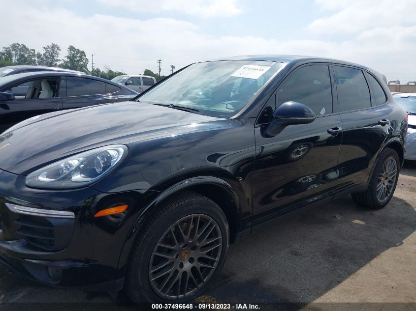 2018 PORSCHE CAYENNE - WP1AA2A26JKA02384