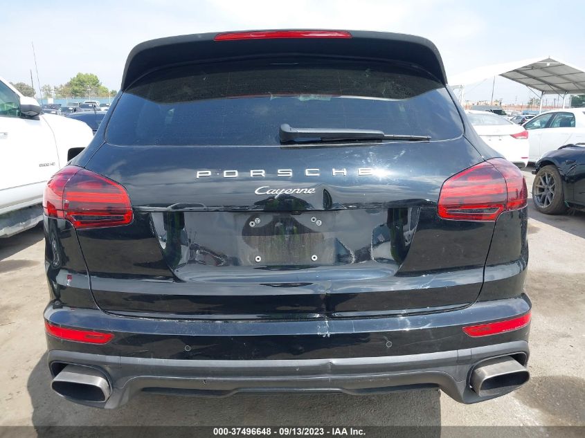 2018 PORSCHE CAYENNE - WP1AA2A26JKA02384