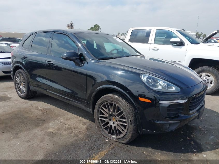 2018 PORSCHE CAYENNE - WP1AA2A26JKA02384