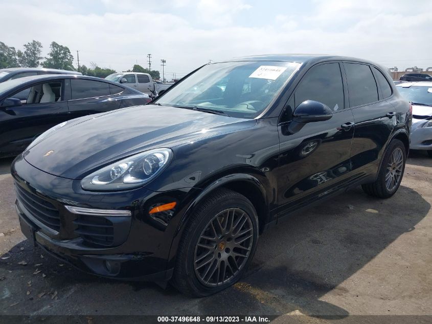 2018 PORSCHE CAYENNE - WP1AA2A26JKA02384