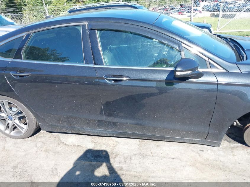 2014 FORD FUSION TITANIUM - 3FA6P0K91ER190275