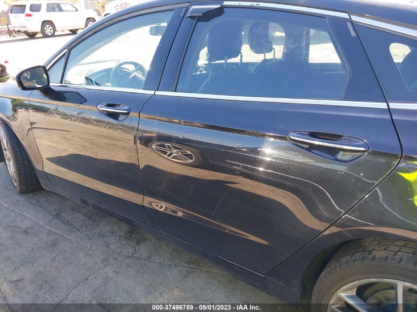 2014 FORD FUSION TITANIUM - 3FA6P0K91ER190275
