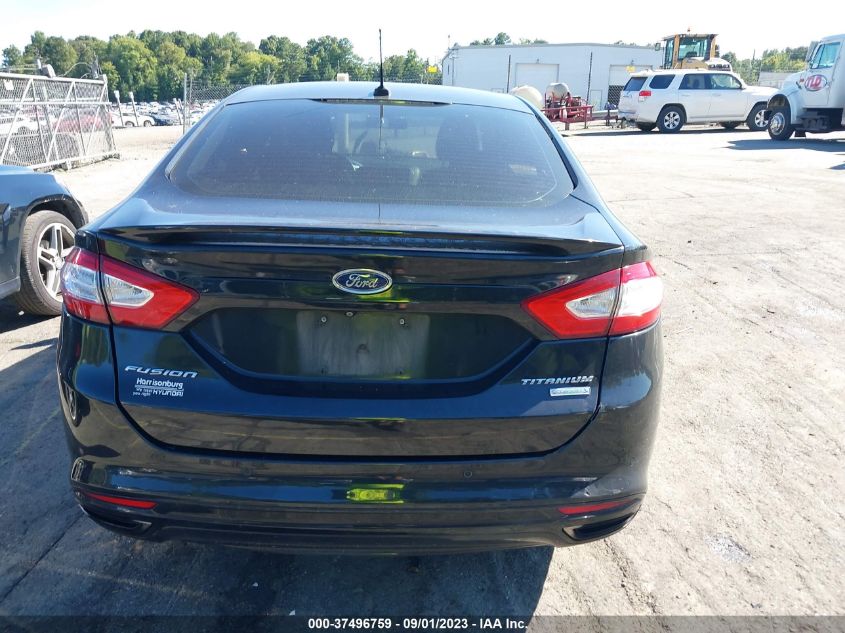 2014 FORD FUSION TITANIUM - 3FA6P0K91ER190275
