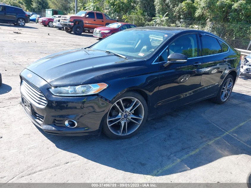 2014 FORD FUSION TITANIUM - 3FA6P0K91ER190275