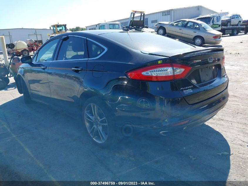 2014 FORD FUSION TITANIUM - 3FA6P0K91ER190275