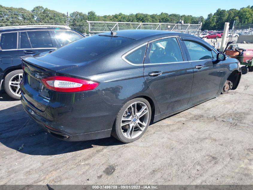 2014 FORD FUSION TITANIUM - 3FA6P0K91ER190275