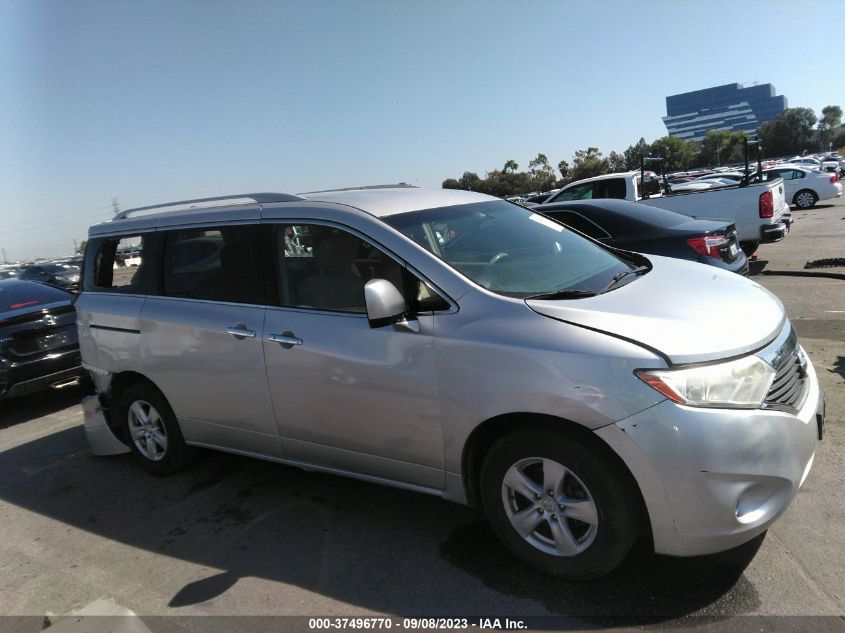 2016 NISSAN QUEST SV/S/PLATINUM/SL - JN8AE2KP0G9155931
