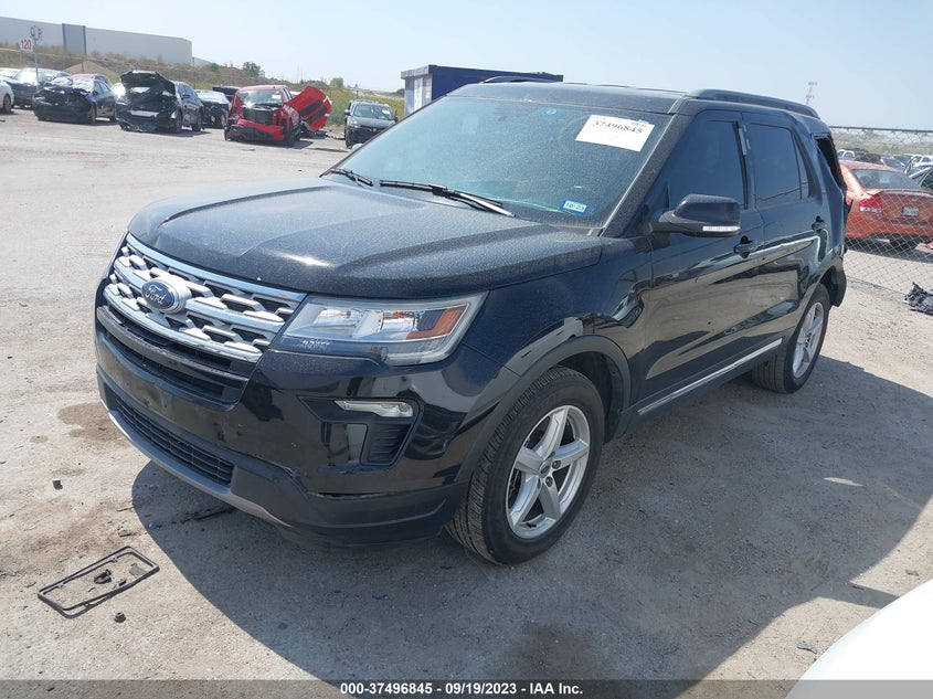 VIN 1FM5K7D83JGC26207 2018 FORD EXPLORER XLT