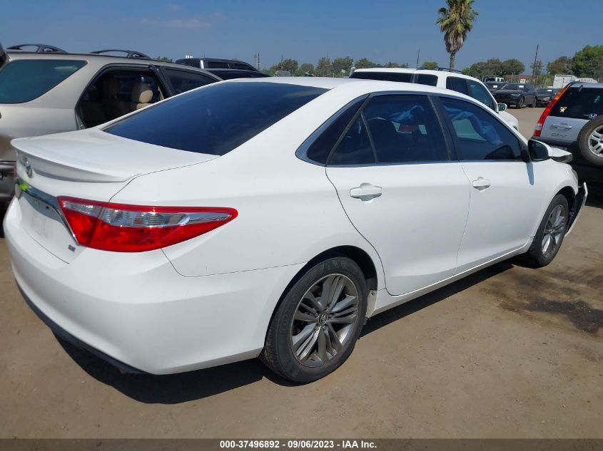 2016 TOYOTA CAMRY XLE/SE/LE/XSE - 4T1BF1FK6GU207223
