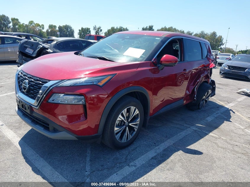 VIN 5N1AT3BA2MC800415 2021 NISSAN ROGUE SV
