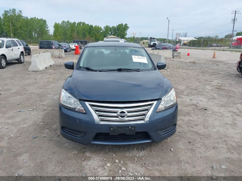 2015 NISSAN SENTRA SR/SL/S/SV/FE+ S - 3N1AB7AP4FL636051