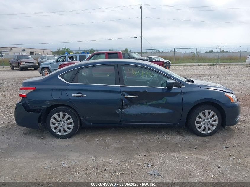 2015 NISSAN SENTRA SR/SL/S/SV/FE+ S - 3N1AB7AP4FL636051