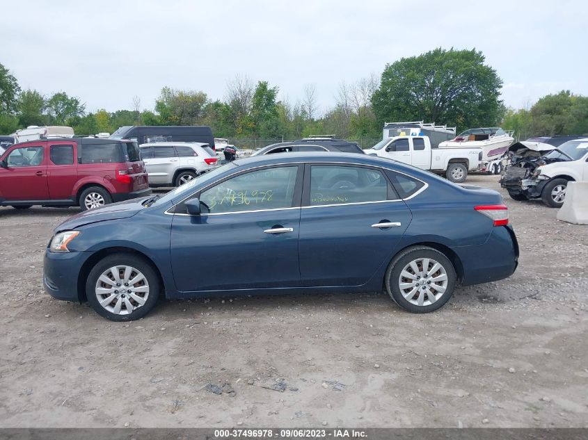 2015 NISSAN SENTRA SR/SL/S/SV/FE+ S - 3N1AB7AP4FL636051