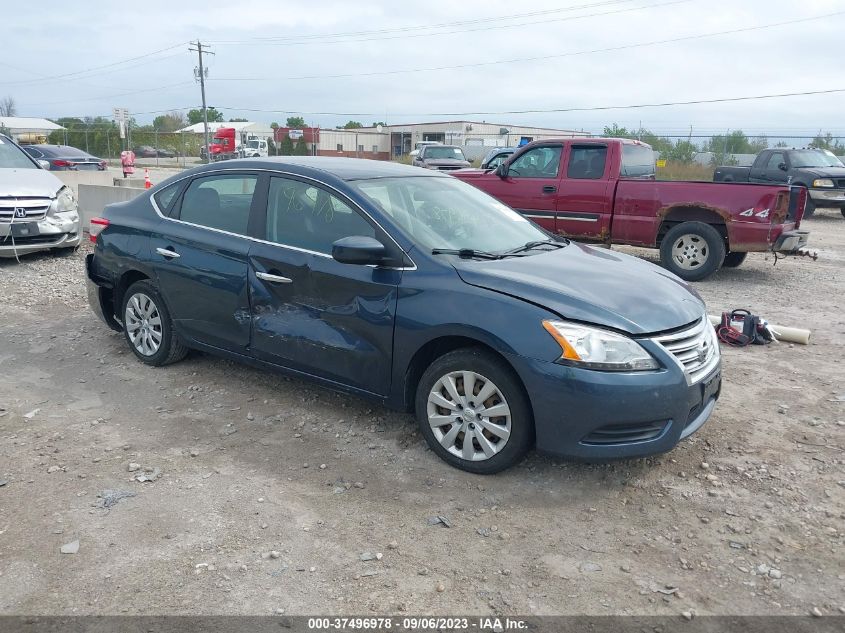 2015 NISSAN SENTRA SR/SL/S/SV/FE+ S - 3N1AB7AP4FL636051