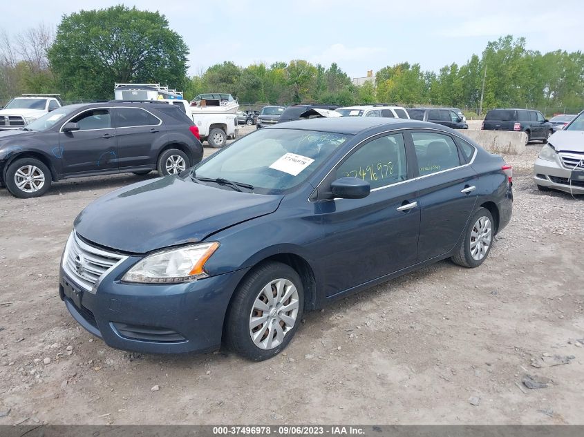 2015 NISSAN SENTRA SR/SL/S/SV/FE+ S - 3N1AB7AP4FL636051