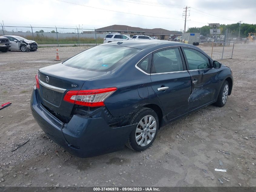 2015 NISSAN SENTRA SR/SL/S/SV/FE+ S - 3N1AB7AP4FL636051