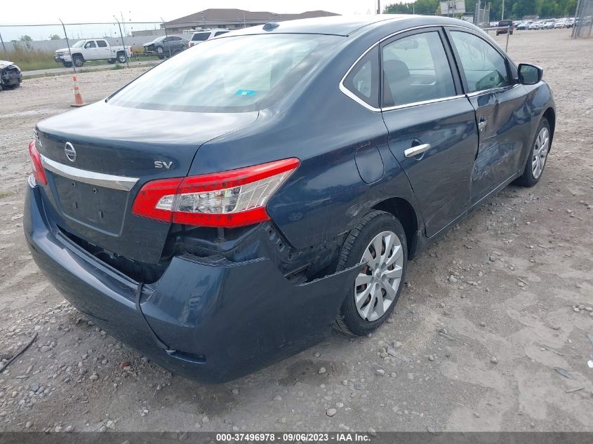 2015 NISSAN SENTRA SR/SL/S/SV/FE+ S - 3N1AB7AP4FL636051