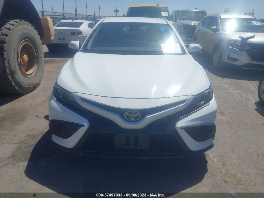 2021 TOYOTA CAMRY SE/SE NIGHT SHADE - 4T1G11AK6MU424861