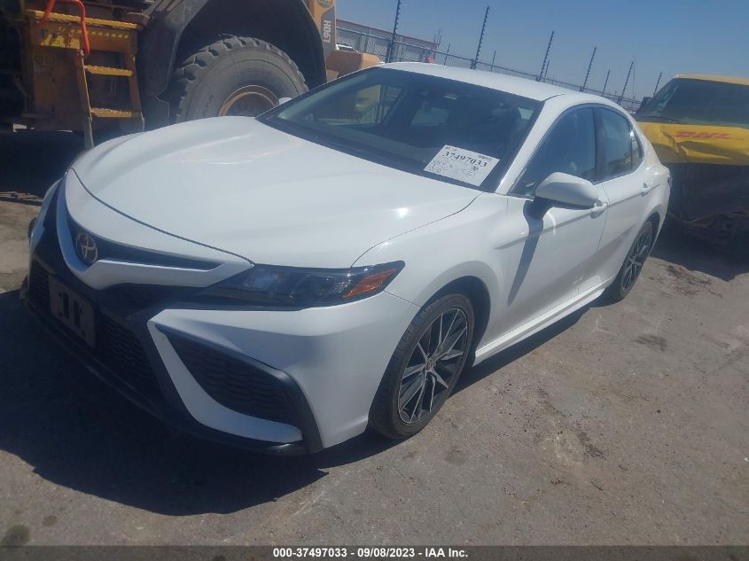 2021 TOYOTA CAMRY SE/SE NIGHT SHADE - 4T1G11AK6MU424861
