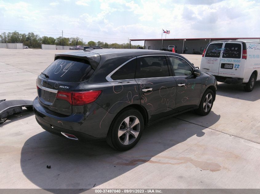 2015 ACURA MDX - 5FRYD3H29FB010257