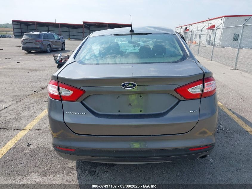 2014 FORD FUSION SE - 3FA6P0H72ER258525