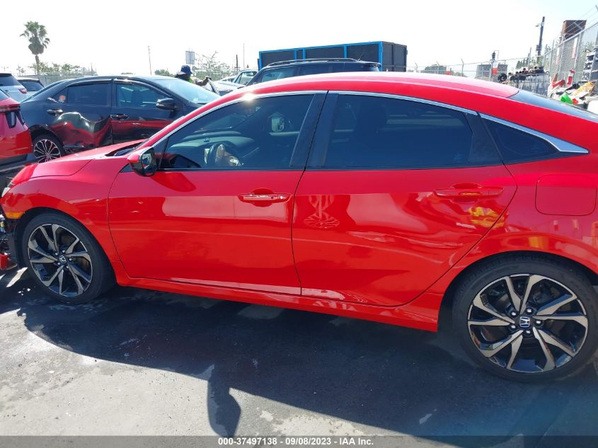 2021 HONDA CIVIC SEDAN SPORT - 2HGFC2F8XMH537553
