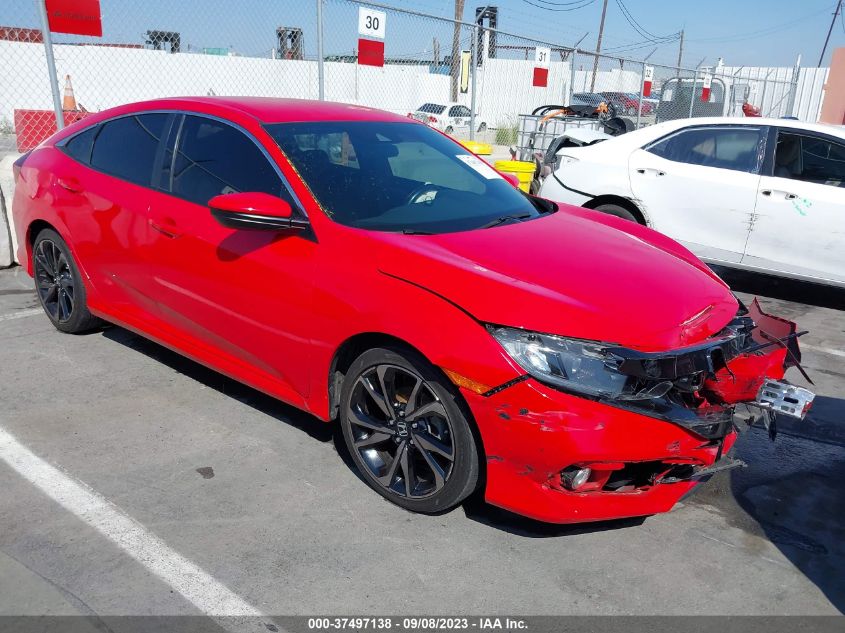 2021 HONDA CIVIC SEDAN SPORT - 2HGFC2F8XMH537553