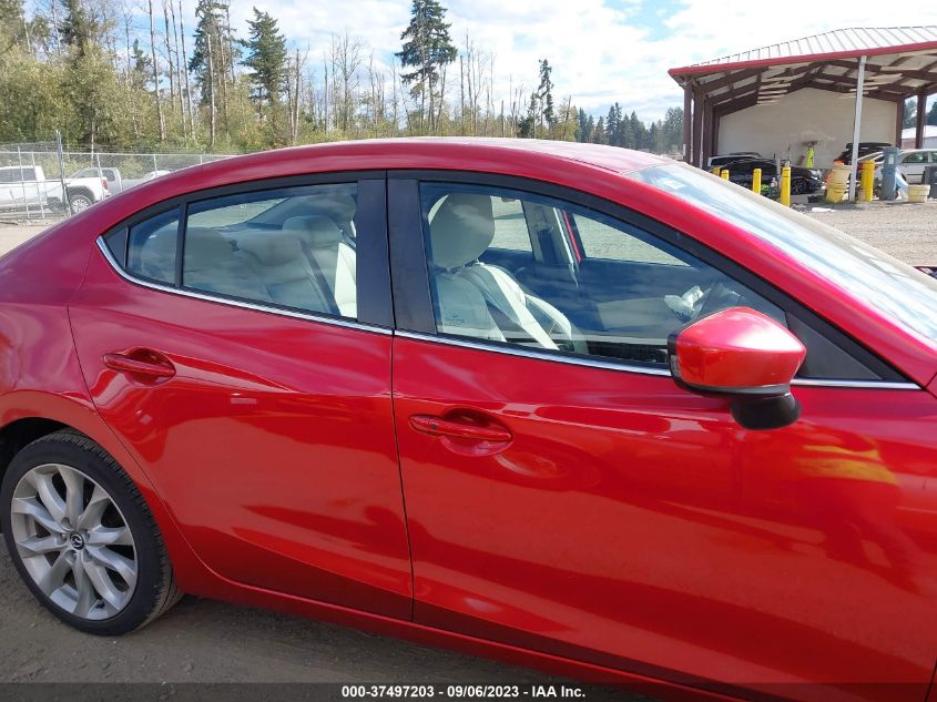 2014 MAZDA MAZDA3 S GRAND TOURING - JM1BM1W38E1211095