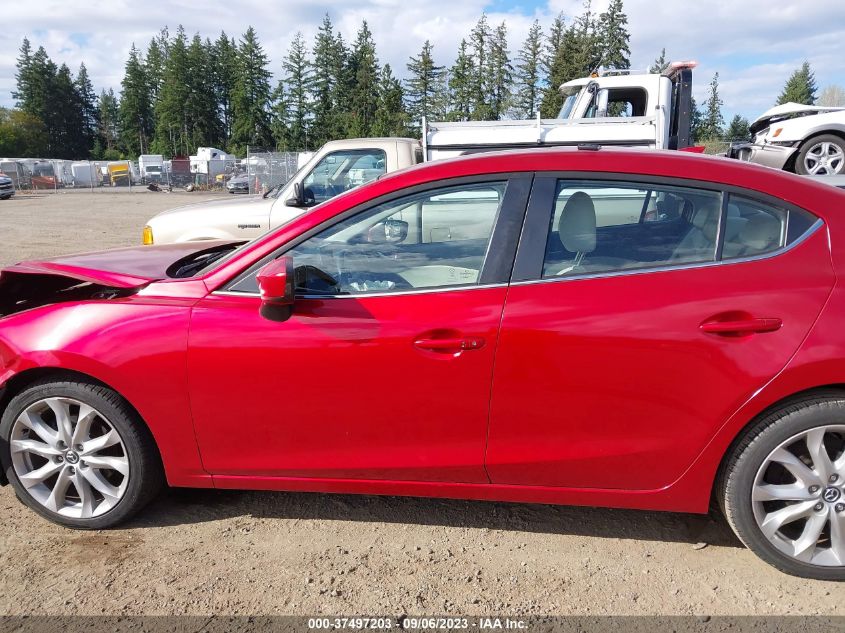 2014 MAZDA MAZDA3 S GRAND TOURING - JM1BM1W38E1211095