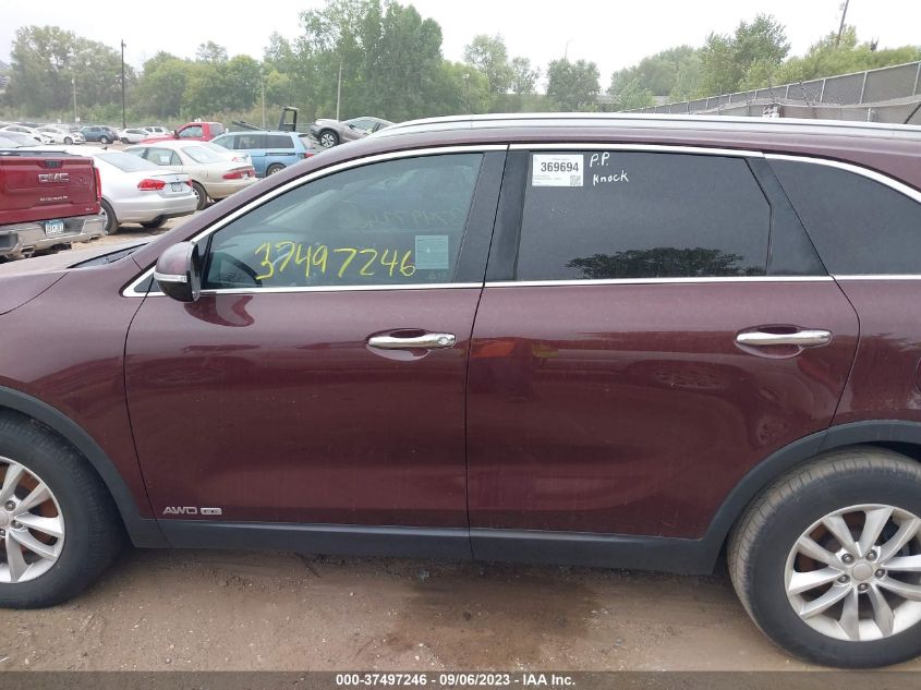 2017 KIA SORENTO LX V6 - 5XYPGDA56HG312180