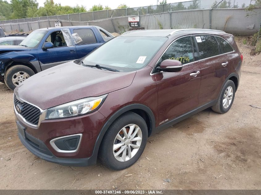 2017 KIA SORENTO LX V6 - 5XYPGDA56HG312180