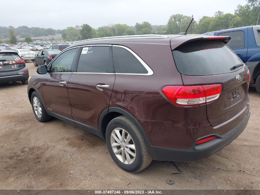 2017 KIA SORENTO LX V6 - 5XYPGDA56HG312180