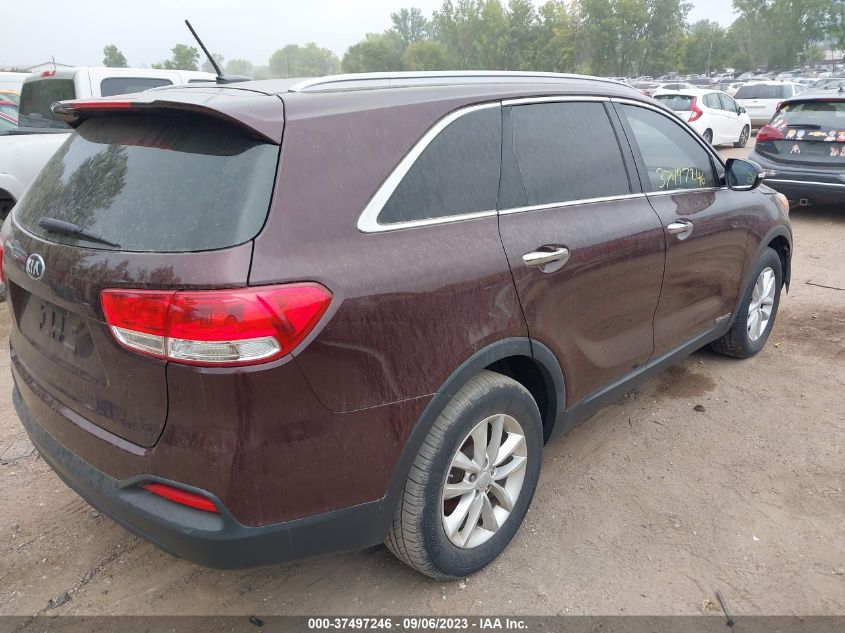 2017 KIA SORENTO LX V6 - 5XYPGDA56HG312180