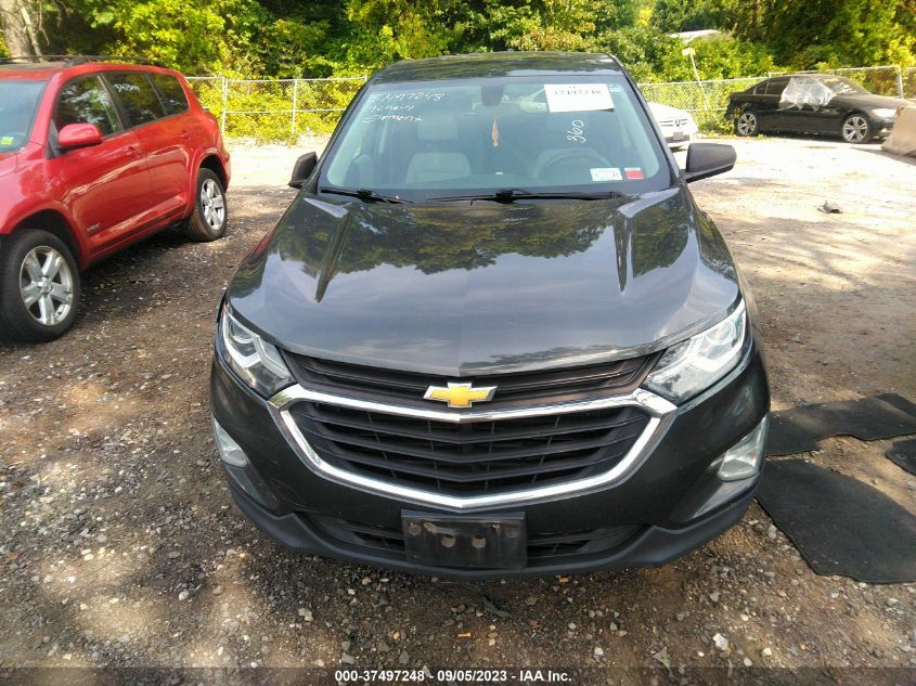 2019 CHEVROLET EQUINOX LS - 2GNAXSEV9K6285895